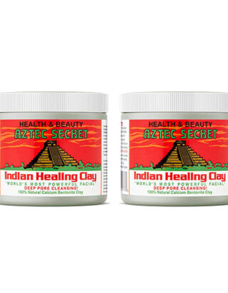 Buy Aztec Secret Face Healing Clay (Pack of 2) | Deep Pore Cleansing