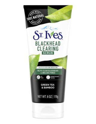 St. Ives Blackhead Clearing Green Tea & Bamboo Face Scrub 6 oz